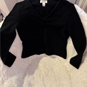 Talbots Black Sweater and Skirt (set)